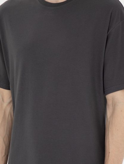 تی شرت مردانه راحت زغالی یو اس پولو