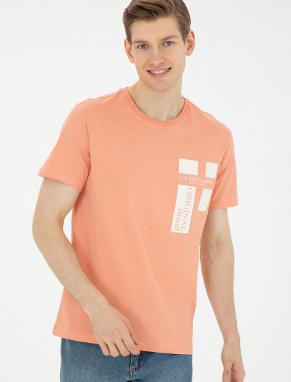 تی شرت مردانه معمولی سالمون یو اس پولو