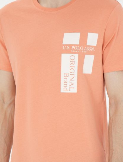 تی شرت مردانه معمولی سالمون یو اس پولو
