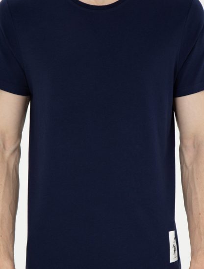 تی شرت مردانه معمولی سرمه ای یو اس پولو