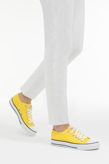 کفش کتانی زنانه زرد کینتیکس FOWLER TX W 3FX