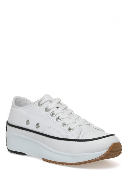 کفش کتانی زنانه سفید پراشات PERLA W 3FX