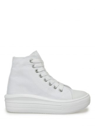 کفش کتانی زنانه سفید بوتیگو 23S-415 HIGH 3FX
