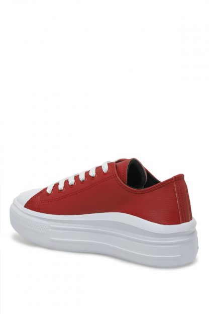 کفش کتانی زنانه قرمز بوتیگو PULA 2PR