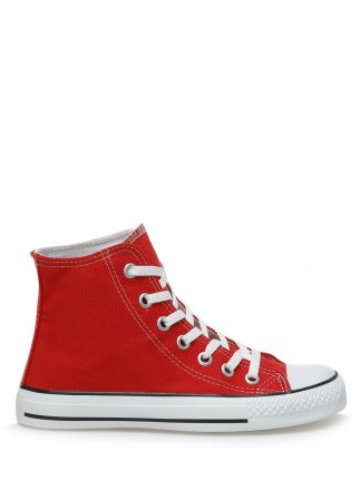 کفش کتانی زنانه قرمز بوتیگو HENA 3FX