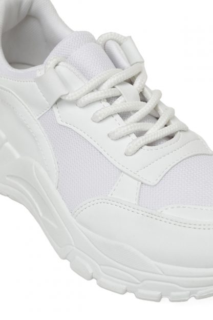 کفش کتانی زنانه سفید بوتیگو 21K-023 3PR