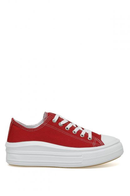 کفش کتانی زنانه قرمز بوتیگو SEZZY 3FX