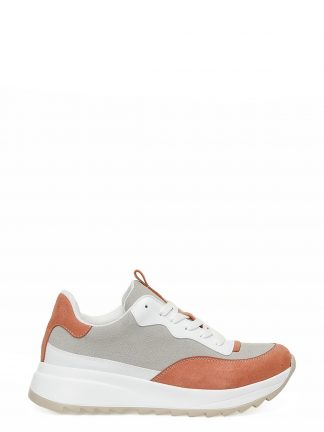 کفش کتانی زنانه نارنجی بوتیگو SHINY 3FX