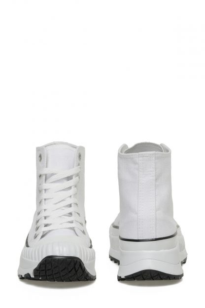 کفش کتانی زنانه سفید بوتیگو 23S-467 3FX