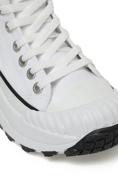کفش کتانی زنانه سفید بوتیگو 23S-467 3FX