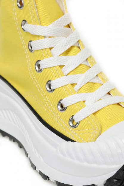 کفش کتانی زنانه زرد بوتیگو HONA 3FX