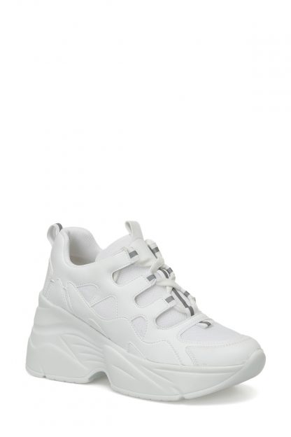 کفش کتانی زنانه سفید بوتیگو 21S-049 4FX