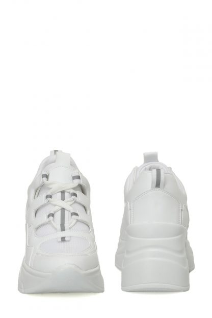 کفش کتانی زنانه سفید بوتیگو 21S-049 4FX