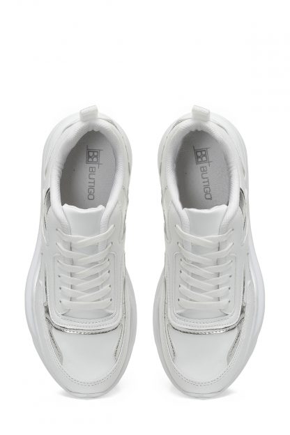 کفش کتانی زنانه سفید بوتیگو SUNNY 3PR