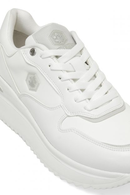 کفش کتانی زنانه سفید لامبرجک RITA PU 4FX