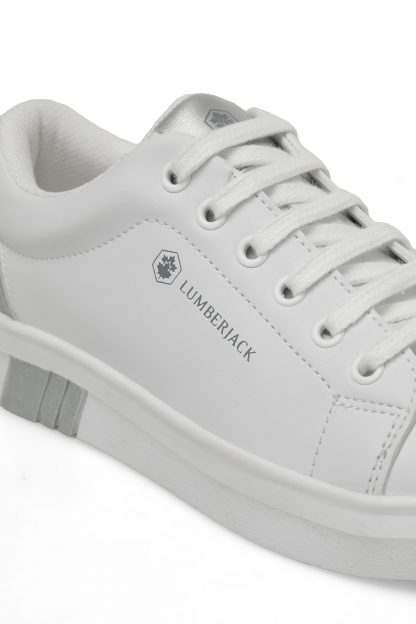 کفش کتانی زنانه سفید لامبرجک TINA 4FX