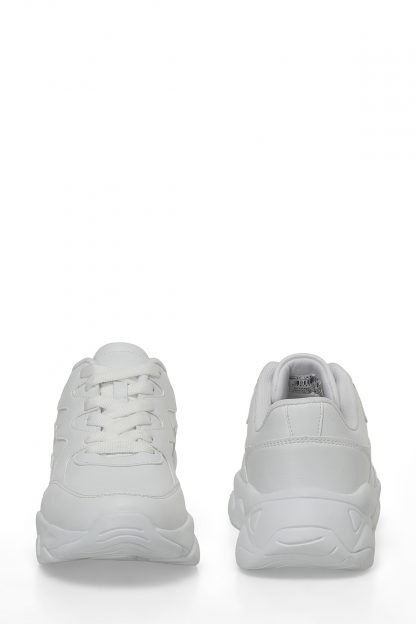 کفش کتانی زنانه سفید تورکس TRX24S-041 4FX