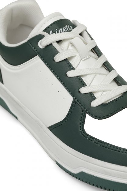 کفش کتانی زنانه سفید کینتیکس BARIAC 4FX