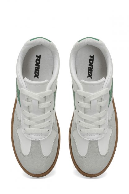 کفش کتانی زنانه سفید تورکس TRX24S-500 4FX