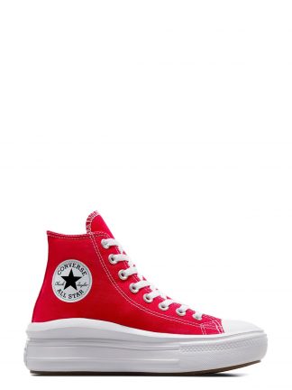کفش کتانی زنانه قرمز کانورس CHUCK TAYLOR ALL STAR MOV A09073C.600