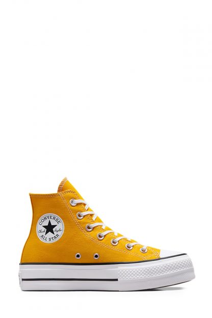 کفش کتانی زنانه زرد کانورس CHUCK TAYLOR ALL STAR LIF A06506C.701