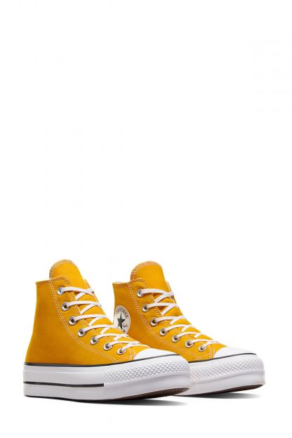 کفش کتانی زنانه زرد کانورس CHUCK TAYLOR ALL STAR LIF A06506C.701