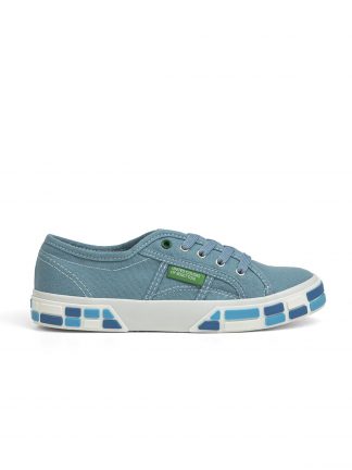 کفش کتانی زنانه آبی بنتون BN-30691