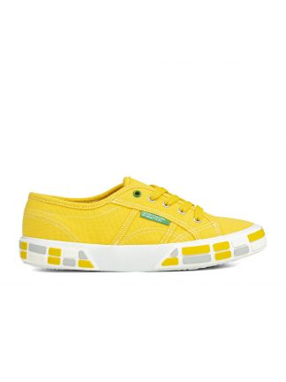 کفش کتانی زنانه زرد بنتون BN-30691