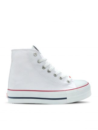 کفش کتانی زنانه سفید اسلازنگر SA12LK211