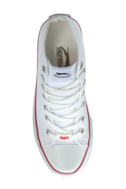 کفش کتانی زنانه سفید اسلازنگر SA12LK211