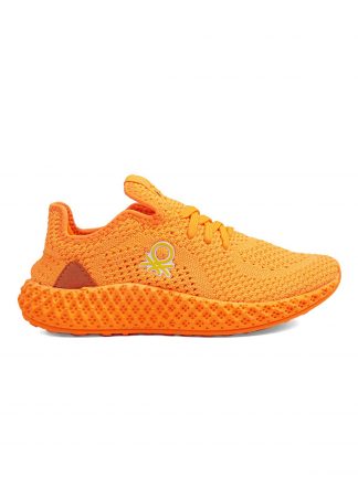 کفش کتانی زنانه نارنجی بنتون BN-30009