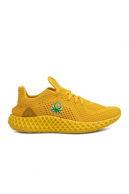 کفش کتانی زنانه زرد بنتون BN-30009