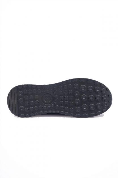 کفش کتانی زنانه مشکی G42Z389066-Siyah Beyaz