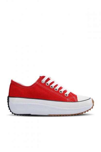 کفش کتانی زنانه قرمز اسلازنگر SA12LK065BK