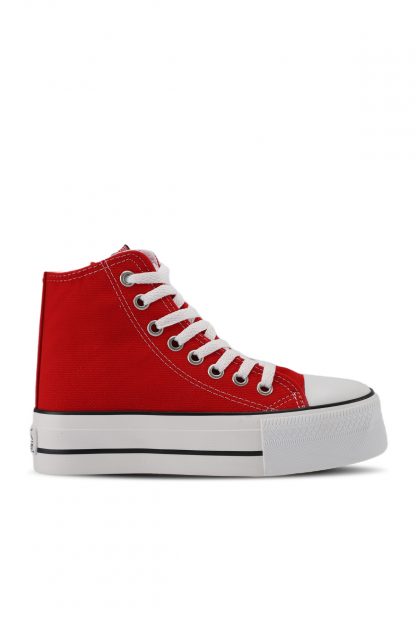 کفش کتانی زنانه قرمز اسلازنگر SA12LK211Y