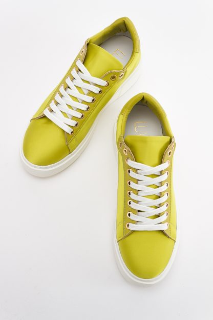 کفش کتانی زنانه سبز لووی شوز 223-229