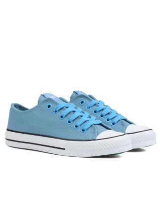 کفش کتانی زنانه آبی بنتون BN-90196