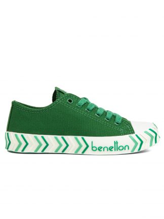 کفش کتانی زنانه سبز بنتون BN-90624