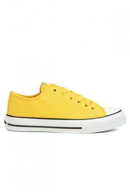 کفش کتانی زنانه زرد بنتون BN-90196
