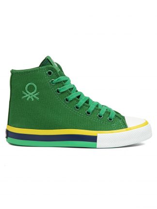 کفش کتانی زنانه سبز بنتون BN-90189