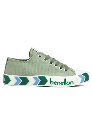 کفش کتانی زنانه سبز بنتون BN-90620