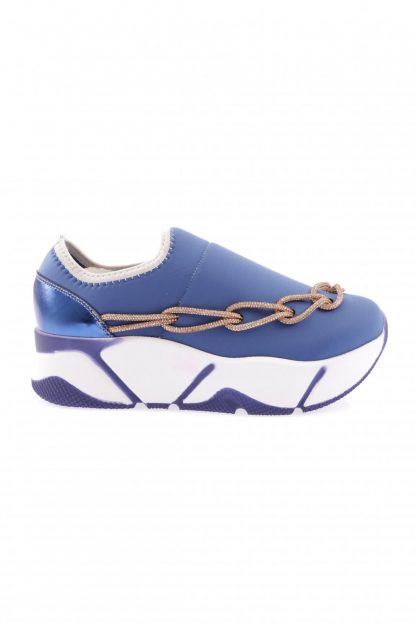 کفش کتانی زنانه آبی دی‌جی‌ان M700-2005