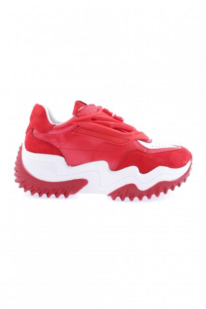 کفش کتانی زنانه قرمز دی‌جی‌ان Z35-1720