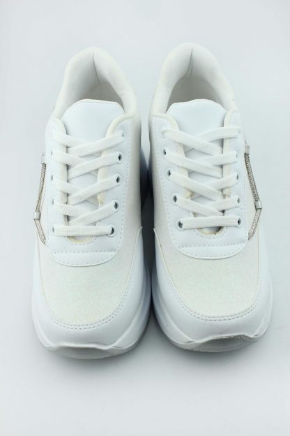 کفش کتانی زنانه سفید G42Z333067-Beyaz