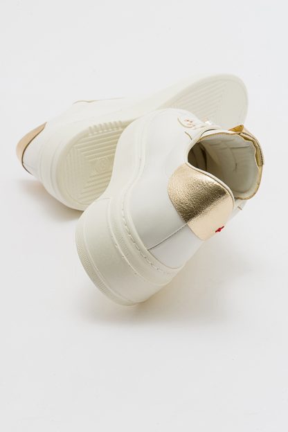 کفش کتانی زنانه سفید لووی شوز 223-1500