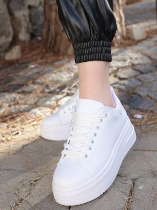 کفش کتانی زنانه سفید تومیروس CRL-2810