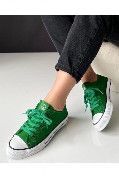 کفش کتانی زنانه سبز بنتون BN-30196