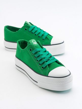 کفش کتانی زنانه سبز بنتون BN-30935
