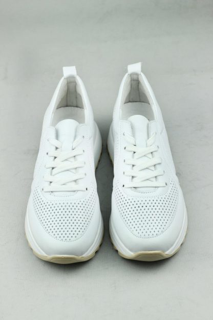 کفش کتانی زنانه سفید G42Z258038-Beyaz