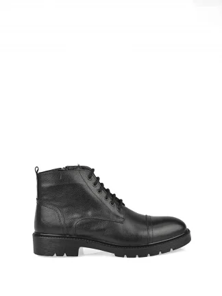 بوت کلاسیک مردانه مشکی زییا 113447 307